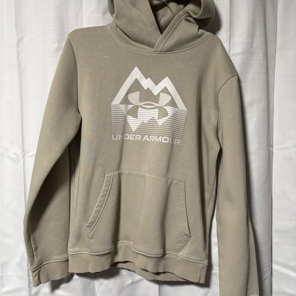 Under armour brand Hoodie hooded sweatshirt pullover boys size large